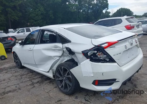 2020 Honda Civic Sport z USA, uszkodzony, nr VIN 2HGFC2F83LH592683